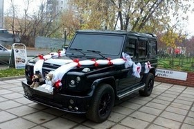 Свадебный внедорожник для жениха и невесты в Краснодаре!