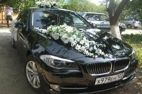 Автомобиль для молодоженов в Краснодаре.