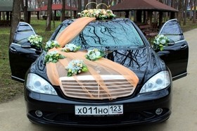 дорогие украшения на свадебные автомобили